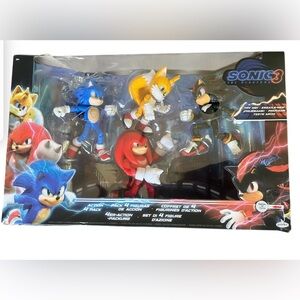 Sonic Adventure Action Figure Collection - Blue, Red, Black, Yellow